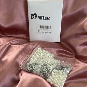 MTLee studded pearls.  6mm, 8mm, 10mm,